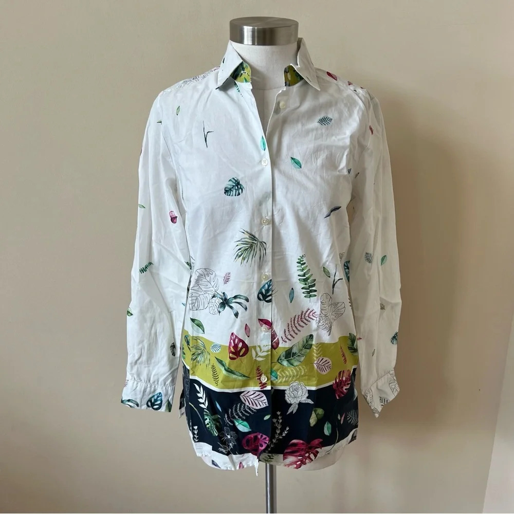 VilaGallo patterned button down shirt 17980